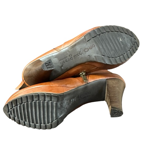 Paul Green Womens Leather Zip Up Ankle Boots Chestnut Brown Size 9 US / 6.5 UK - Picture 9 of 16